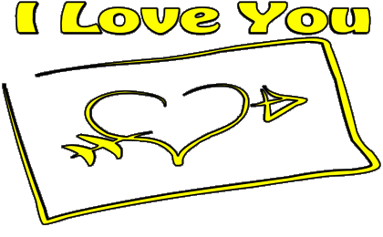 Corazón I Love You Inglés Mensajes 