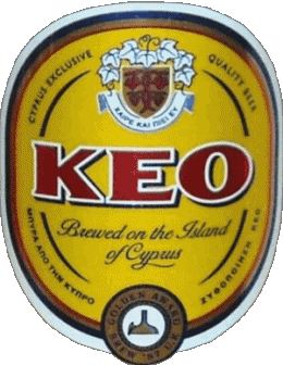 Keo Cyprus Beers Drinks 