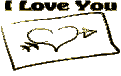 Corazón I Love You Inglés Mensajes 