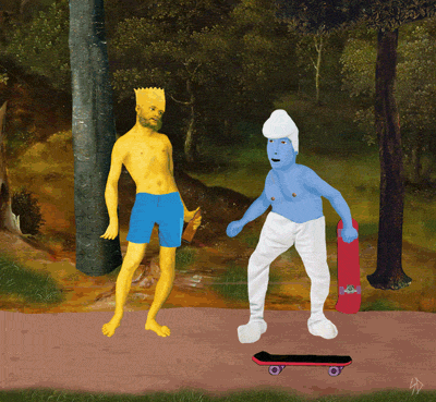 Scorpion Dagger GIF Artista Umorismo -  Fun 