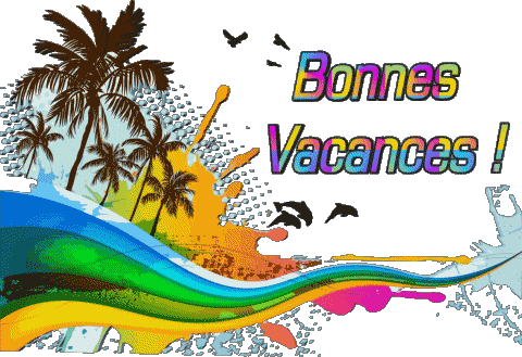 26 Fond Transparent Bonnes Vacances Français Messages 