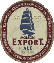 Molson Kanada Bier Getränke 