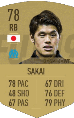 Hiroki Sakai Japan F I F A - Karten Spieler Videospiele Multimedia 