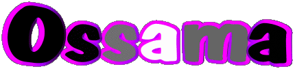 Ossama O MASCULINO - Magreb Musulmán Nombre 