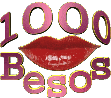 1000 Besos Spanisch Nachrichten 