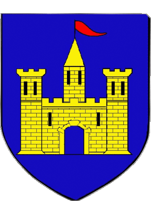 Blazon-Blazon LA BATIE NEUVE 05 Departments - Cities France Flags 