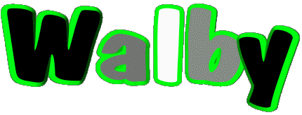 Walby W MASCULINE -  UK - USA - IRL - AUS - NZ First Names 