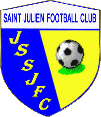 JS Saint Julien 10 - Aube Grand Est FootBall Club France Logo Sports 