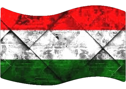 Rectangle Hongrie Europe Drapeaux 