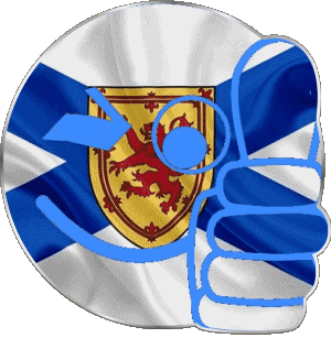 Smiley - OK Schottland Europa Fahnen 