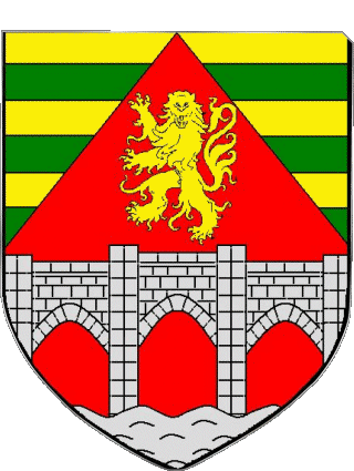 Blason-Blason CAPDENAC GARE 12 Départements - Villes France Drapeaux 