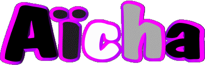 Aïcha A FEMMINILE - Maghreb Musulmano Nome 