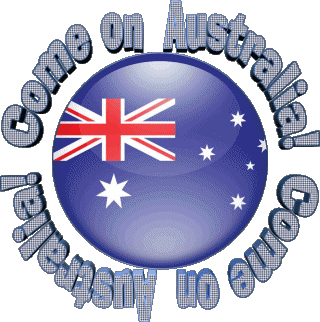 Map - Flag Come on Australia Englisch Nachrichten 