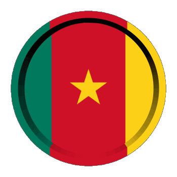 Rotondo - Anelli Camerun Africa Bandiere 