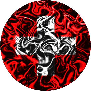 Tondo Svizzero Europa Bandiere 