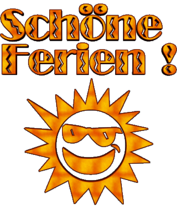 04 Sfondo trasparente Schöne Ferien Tedesco Messagi 
