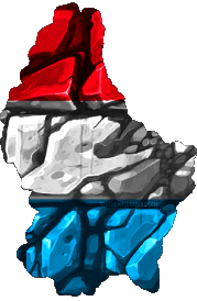 Map Luxembourg Europe Flags 