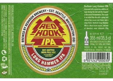 Long Hammer IPA-Long Hammer IPA Red Hook USA Beers Drinks 