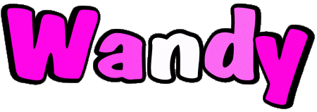 Wandy W FEMMINILE  - UK - USA - IRL - AUS - NZ Nome 