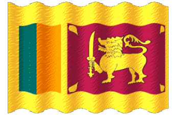 Sventola Sri Lanka Asia Bandiere 