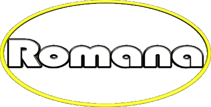 Romana R WEIBLICH - Spanien Vorname 