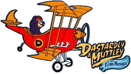 Logo Fliegende Männer in tollkühnen Kisten Cartoons TV Filme Multimedia 