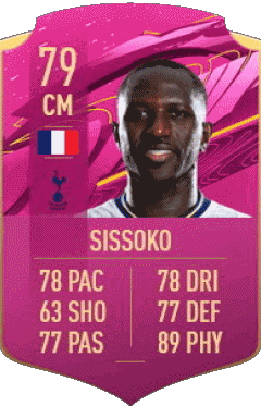 Moussa Sissoko Frankreich F I F A - Karten Spieler Videospiele Multimedia 