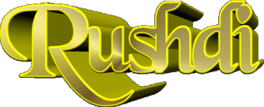 Rushdi R MASCULINO - Magreb Musulmán Nombre 