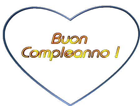 001 Cuore Buon Compleanno Italienisch Nachrichten 