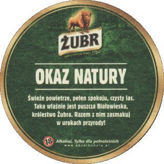 Zubr Polen Bier Getränke 
