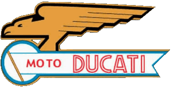 1959-1959 Logo Ducati MOTORCYCLES Transport 