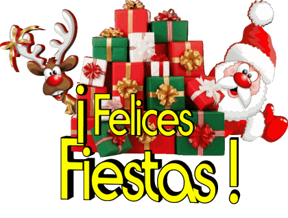 Serie 13 Felices Fiestas Spanish Messages 