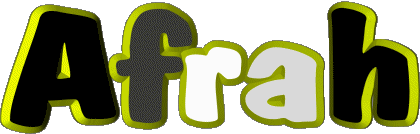 Afrah A FEMMINILE - Maghreb Musulmano Nome 