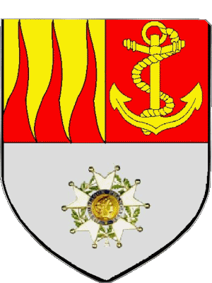 Wappen-Wappen BAZEILLES 08 Abteilungen - Städte Frankreich Fahnen 