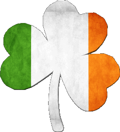 Trèfle Irlande Europe Drapeaux 