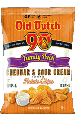 Old Dutch Canadá Aperitivos - Chips - Snack Comida 