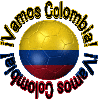 Fútbol Vamos Colombia Espagnol Messages 