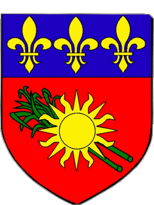 Blasone-Blasone Guadeloupe 971 Dipartimenti - Città Francia Bandiere 