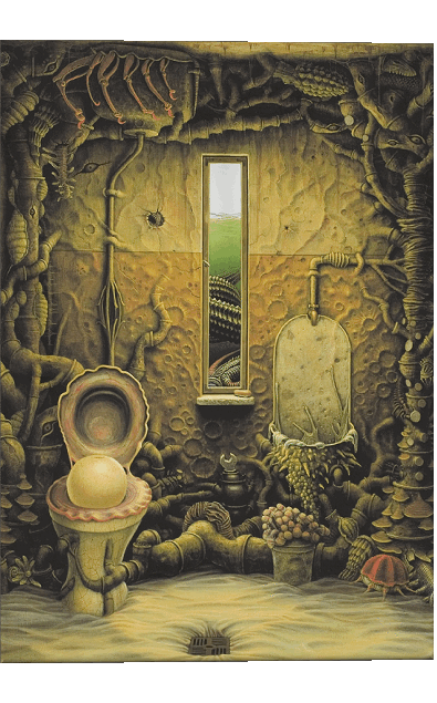 Jacek Yerka Pintor de artistas Humor - Fun 
