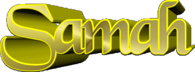 Samah S WEIBLICH - Maghreb Muslim Vorname 