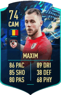 Alexandru Maxim Roumanie F I F A - Joueurs Cartes Jeux Vidéo Multi Média 