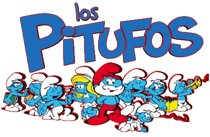 Los Pitufos Comic Strip Multi Media 