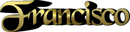 Francisco F MASCULIN - Espagne Prénoms 