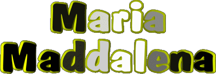 Maria Maddalena M Zusammengesetzter WEIBLICH - Italien Vorname 