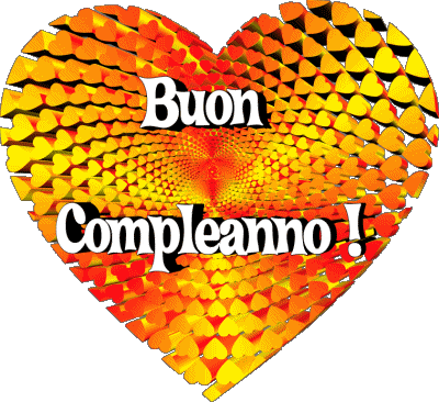 007 Cuore Buon Compleanno Italien Messages 