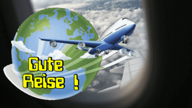 002 Animated Background Gute Reise German Messages 