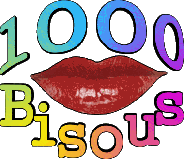 1000 Bisous Français Messages 