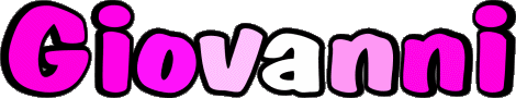 Giovanni G MASCULIN - Italie Prénoms 