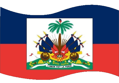 Rectangle Haïti Amériques Drapeaux 