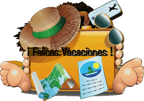 13 Sfondo trasparente Felices Vacaciones Spagnolo Messagi 